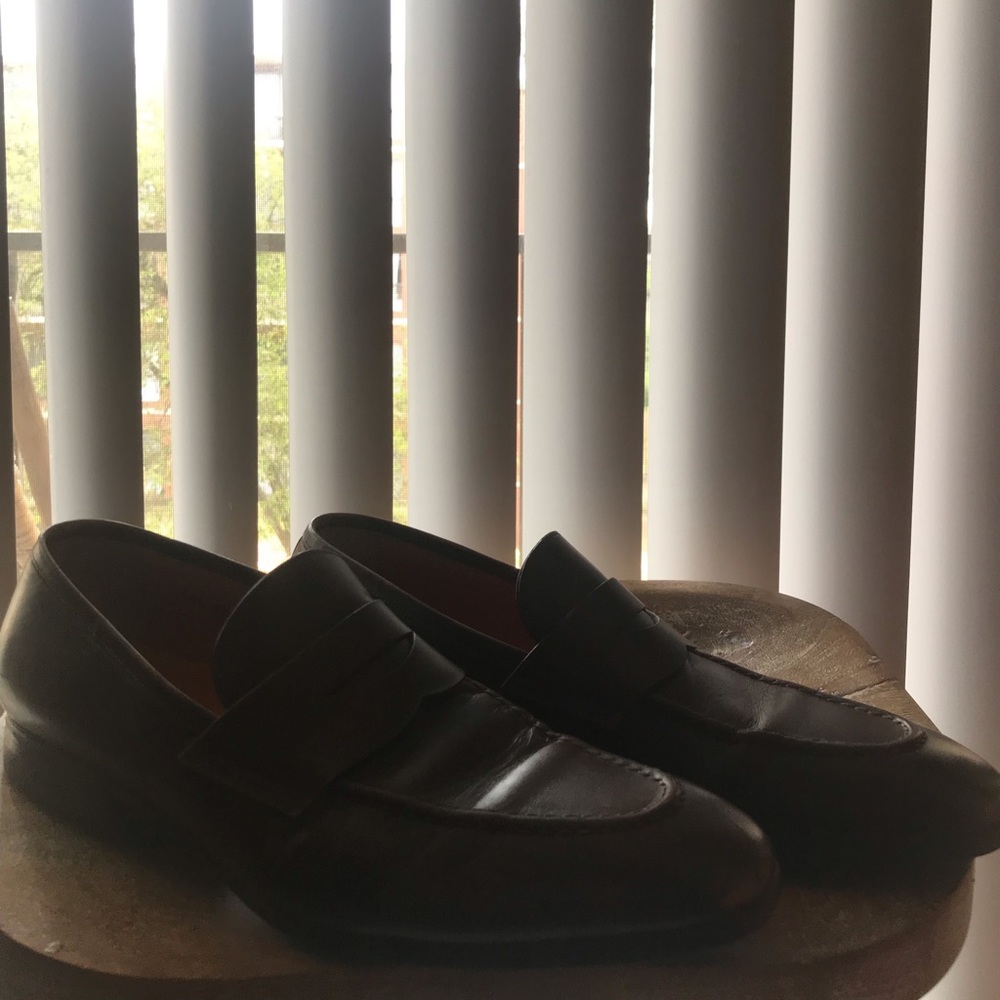 Santoni made in Italy 100% leather